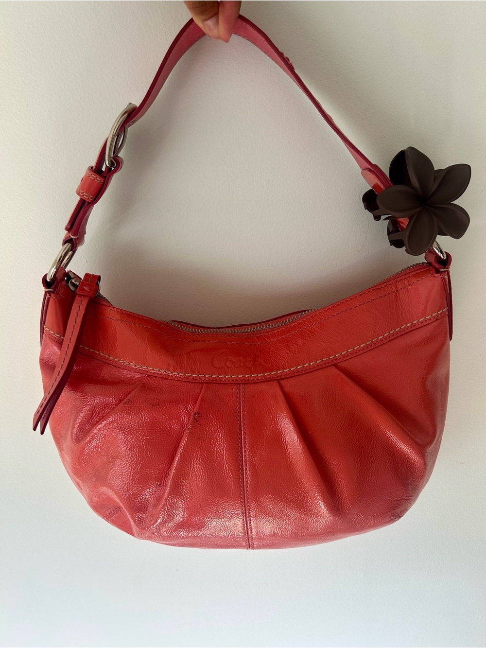 2009 Coach Soho Pink Hobo Shoulder Bag